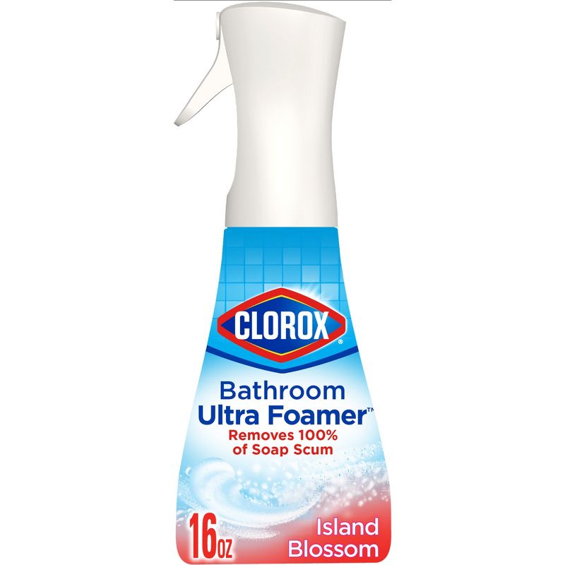 Clorox Island Blossom Ready-to-Use Bathroom Foamer - 16oz, 1 of 13