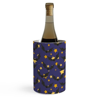 Avenie Halloween Bats Wine Chiller - Deny Designs