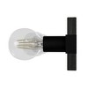 Hunter Fans 2.75" Donelson Wall Light Natural Iron Finish - Rustic Modern Design for Indoor Spaces, 7 Bulb Capacity - 2 of 4