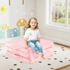 Infans Foldable Floor Mattress for Kids Glow in the Dark Toddler Nap Mat Tri-Folding - 4 of 4