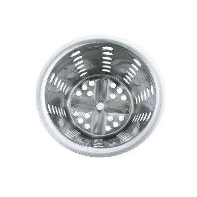 Silver Stainless Steel Perforated Flatware Cylinder Caddy