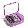 Vera Bradley Women's Outlet Clear 4 Piece Cosmetic Toiletry Bag Set - 2 of 2