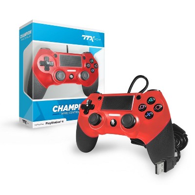 red and black controller ps4