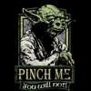 Men's Star Wars Retro Yoda Pinch Me T-Shirt - 2 of 4