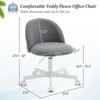 Karl Home | Task Chair Office Desk Chair Make Up Chair With Wheels - 3 of 4