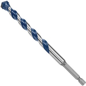 Bosch BlueGranite Turbo 7/16 in. X 6 in. L Carbide Tipped Hammer Drill Bit Hex Shank 1 pc - 1 of 1