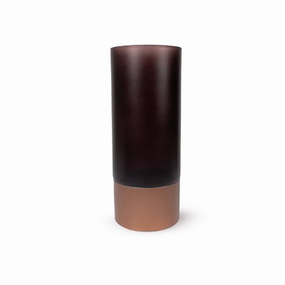 Glass Vase Frosted Mocha - Bullseye's Playground™