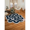 Lany Space Johann Banta Spiral Snake Design Rug - 2 of 4