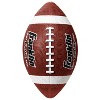 Franklin Sports Grip-Rite 100 Deflated Rubber Junior Football with Pump 6pk  - Brown