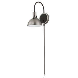 Maxim Lighting Dawn 1 - Light Wall Light in  Satin Nickel - 1 of 4