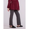 Women's Mia Secret Fit Over the Belly Slim Straight Leg Pant | Motherhood Maternity - 3 of 4