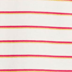 ivory/poppy double stripe