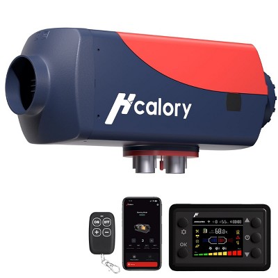 Hcalory Rapid Heating 5KW-8KW Diesel Heater 10L Tank with Bluetooth Control for Car Truck