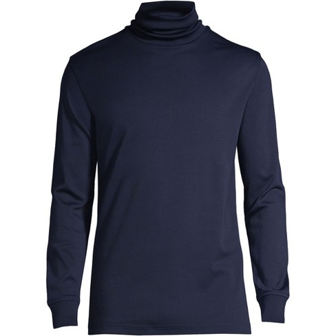 Lars Amadeus Men's Turtleneck Top Slim Fit Long Sleeve Pullover