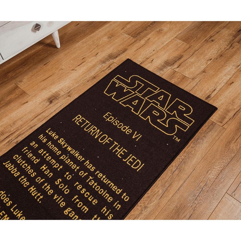 Ukonic Star Wars: Return of the Jedi Title Crawl Printed Area Rug | 27 x 77 Inches, 5 of 7