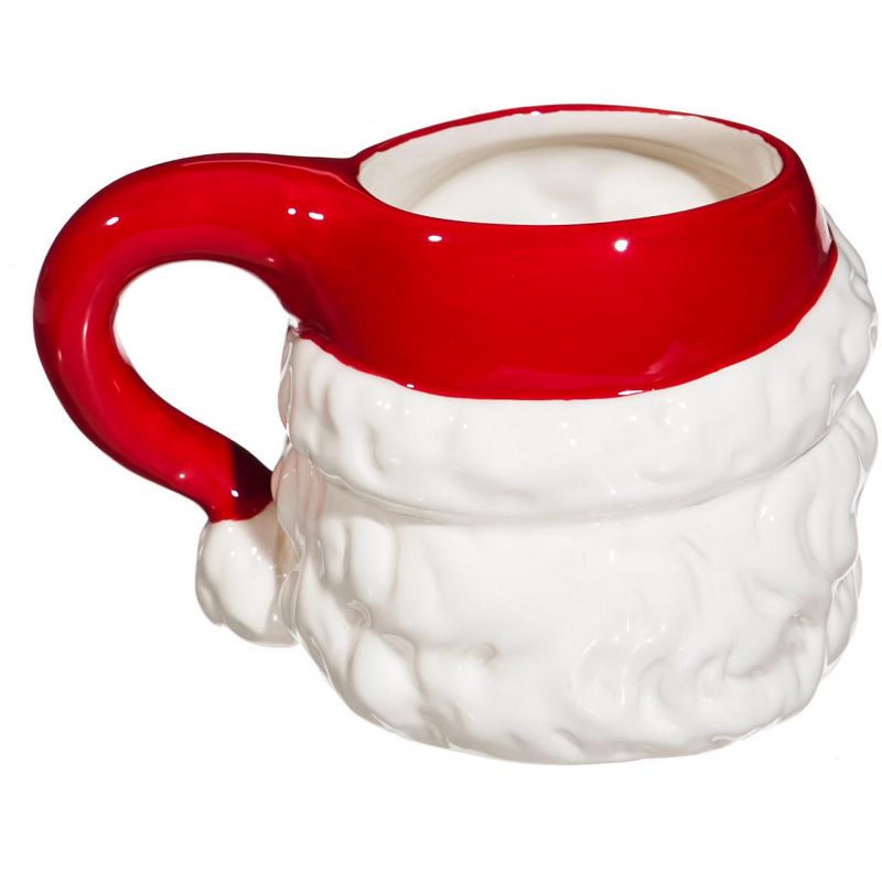 Evergreen Vintage Santa Ceramic Cup, 3 of 5