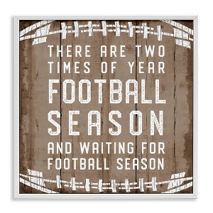 Stupell Industries Time of Year Football Season Framed Giclee Art - 1 of 4