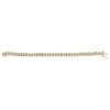 Haus of Brilliance 14K Yellow Gold Plated Silver 1/2 Cttw Diamond S-Curve Tennis Bracelet - 3 of 4
