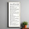 Slickblue Rustic Wall Sign – A to ZEN of Life Quote – Mindfulness & Motivation Wood Decor – 9x18 Inches, Color Options - 2 of 3