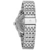 Bulova Men's Classic 3-Hand Automatic Stainless Steel Watch, Open Aperture, Blue Dial 40mm - 4 of 4