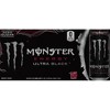 Monster Energy Ultra Black Sugar Free Energy Drink- 16 Fl Oz (Pack of 15) - 2 of 4