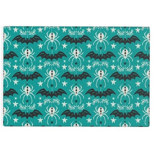 Heather Dutton Night Creatures Teal Rug - Deny Designs - 1 of 3