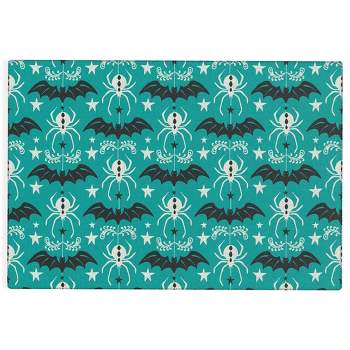 Heather Dutton Night Creatures Teal Rug - Deny Designs