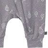 Modern Moments™ by Gerber Baby Neutral 2-Pack Footless Coveralls, Silver Hot Air Ballon - 4 of 4