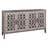 Sideboard Buffet Cabinet, Tv Cabinet With Upper, Middle And Lower Gears Adjustment Central Panel, Kitchen Pantry Storage Cabinet - 2 of 4