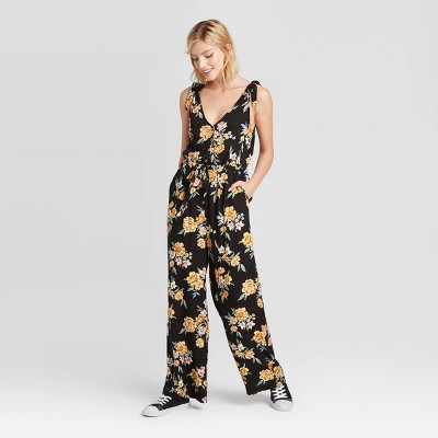 xhilaration black jumpsuit