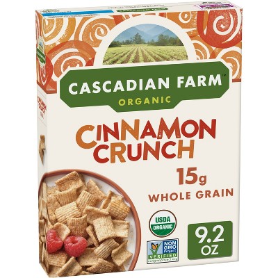 Cascadian Farm Organic Cinnamon Crunch Breakfast Cereal - 9.2oz