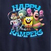 Boys' - SpongeBob SquarePants - Kamp Koral Happy Kampers Graphic Long Sleeve Fleece Sweatshirt - 2 of 4