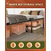 GALAXHERO Metal Bed Frame Strong Platform Design with Storage Space Under the Bed, Ideal for Bedroom - 4 of 4