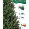 Artificial Christmas Tree – PE/PVC Pine Tips, Foldable Stand & Sturdy Metal Frame for Indoor/Outdoor Holiday Décor - 4 of 4