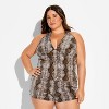 Women's Shine Halter Top - Wild Fable™ Snakeskin - 2 of 3