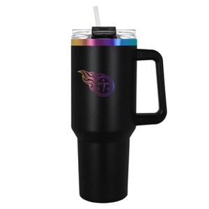 NFL Tennessee Titans Black Radiance Colossus Travel Mug - 40oz - 1 of 4