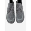Martas - Grey Suede Leather Zip Boot (Women) gray suede 6 Forever & Always Shoes US - 3 of 4