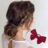 Unique Bargains Durable Portable Bowknot Hair Rope 1 Pc - 2 of 3