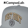 Official US Military Academy Classic Seal Foam Snapback Trucker Hat - for Men and Women, Grey, One Size - 4 of 4