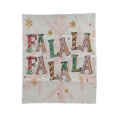 Unique Bargains Dining Chair Slipcovers Linen Pink 22.83" x 19.29" 1 Pc