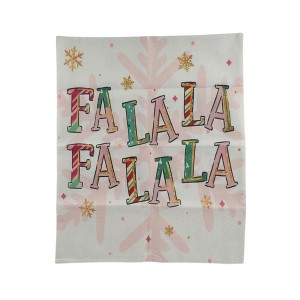 Unique Bargains Dining Chair Slipcovers Linen Pink 22.83" x 19.29" 1 Pc - 1 of 4