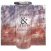 Elanze Designs Stars Stripes Forever Flag Red Blue 20 ounce Stainless Steel Travel Tumbler - 2 of 4