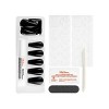 Sally Hansen Salon Effects Perfect Manicure Press-On Nails Kit - Coffin - Onyxpected - 24ct - image 3 of 4