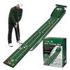 Golf Putting Mat Putting Green Indoor & Outdoor with Ball Return and 1 Hole - 2 of 4