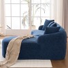 Hrinhom 98.8"W L-Shape Sectional Sofa,Modern Compression Sponge Couch,No Assembly - 2 of 4
