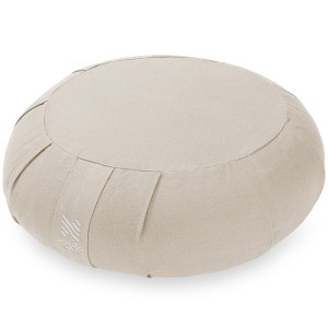 Node Fitness Zafu Meditation Cushion, 15" Round Yoga Pillow - 1 of 4