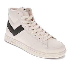 PONY Mens M-80 High Genuine Leather Premium Lace Up Athletic Sneaker Shoe - 1 of 4
