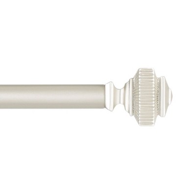 Amalgamated Textiles Adjustable Single Curtain Rod
