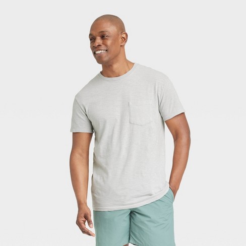 Men's Short Sleeve 4pk Crewneck T-shirt - Goodfellow & Co™ : Target