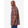 KingSize Men's Big & Tall Short-Sleeve Plaid Sport Shirt - 4 of 4